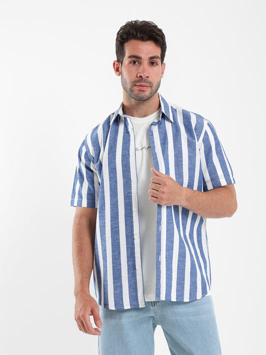 Wide Striped Shirt