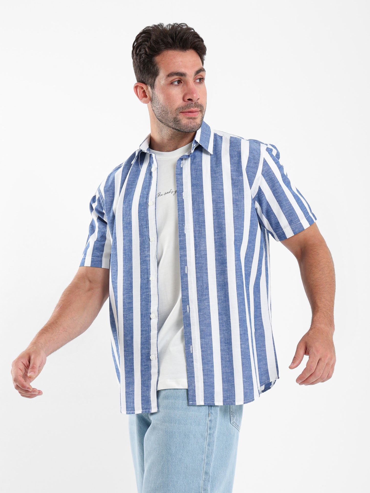 Wide Striped Shirt