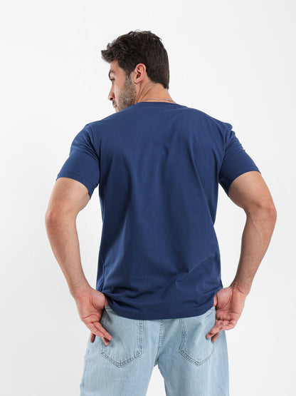 Lazy Summer Crew Front Print T-Shirt