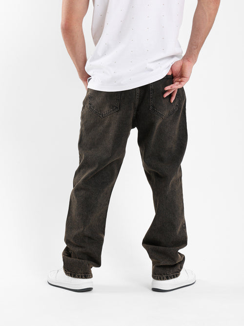 Dirty Wash Baggy Fit Jeans