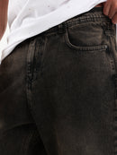 Dirty Wash Baggy Fit Jeans