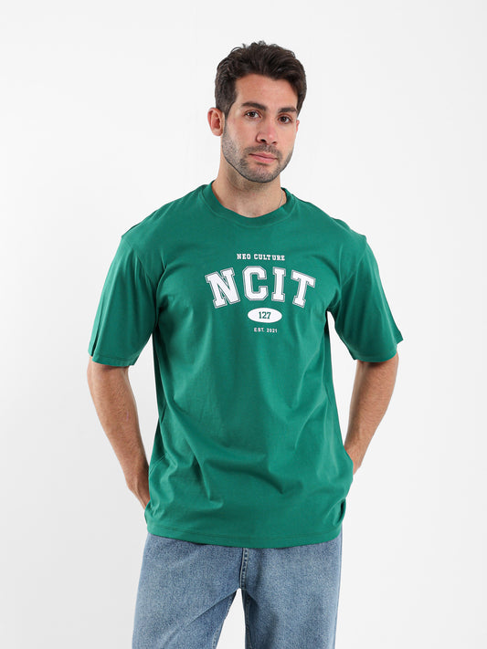 NCIT Front Print T-Shirt